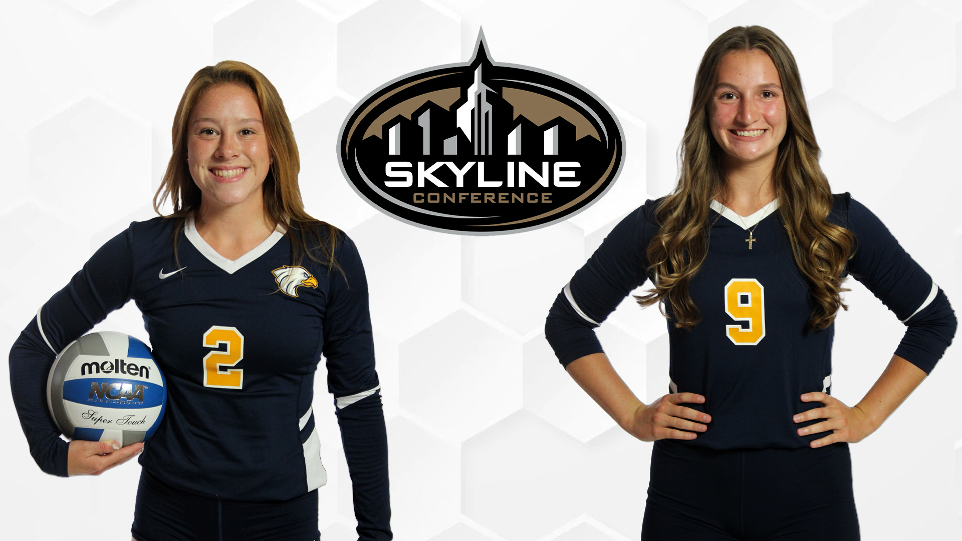 Wolf and Dempsey Earn Skyline Women's Volleyball Weekly Awards