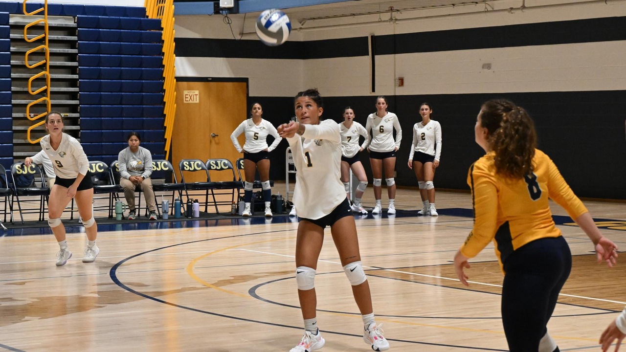 Women's Volleyball Takes Down Farmingdale, 3-1